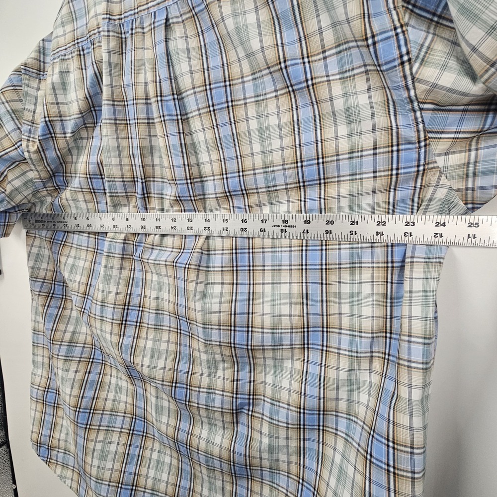 Alexander Julian Colours Men's Size XL Short Sleeve Button Down Shirt - Picture 6 of 7